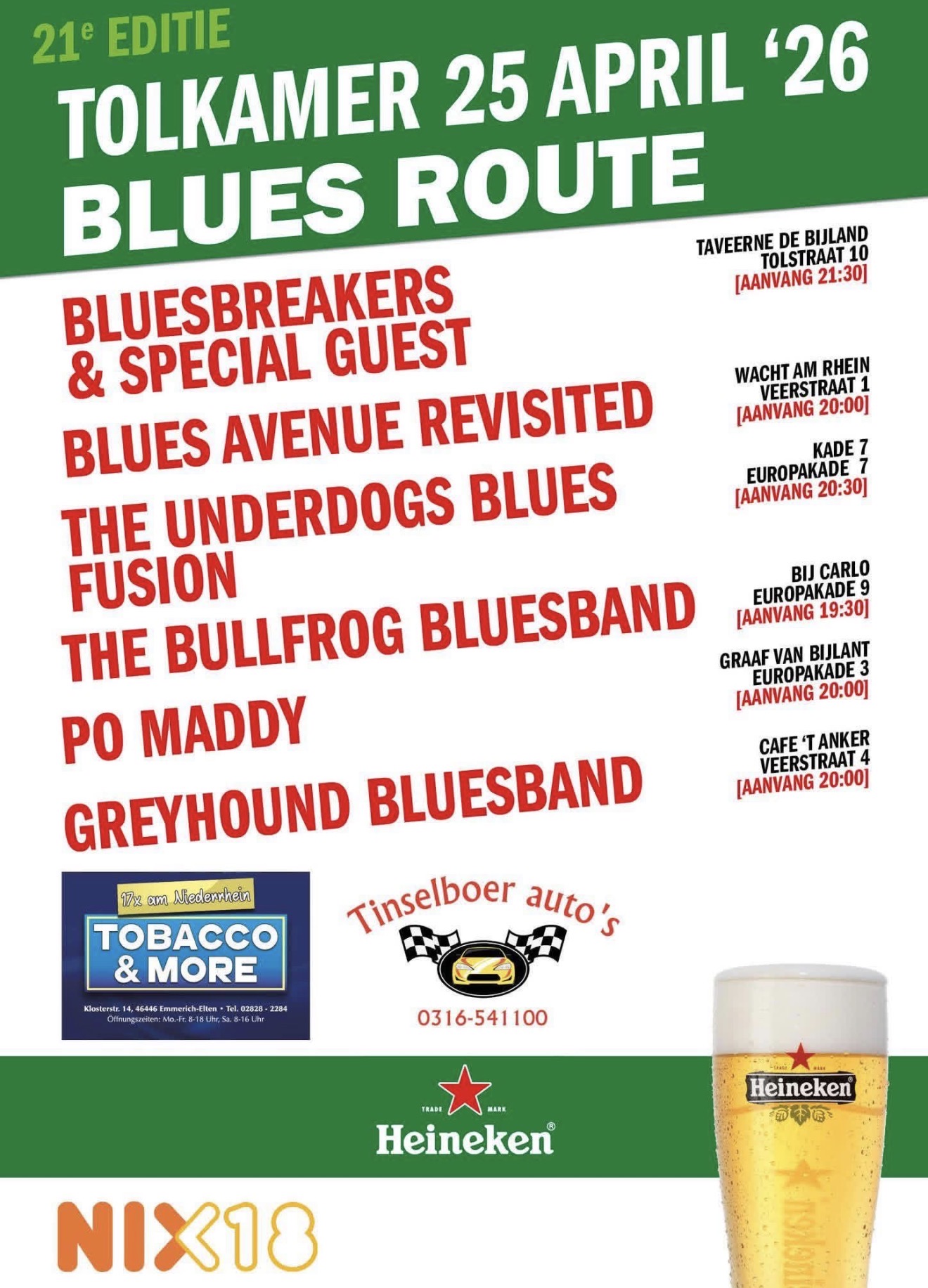 Blues Route - Tolkamer